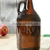 Personalized Logo 64oz 1.9L Amber Beer Growlers thumbnail-1