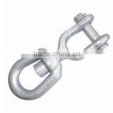Forged Steel Clevis and Oval G403 Chain Swivel,
