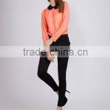 PRETTY STEPS 2016 Online Costumes Shop Chiffon Solid Color Blouse Shirts China Wholesale thumbnail-1