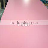 18mm Pink Laminated Melamine Mdf Board From Linyi