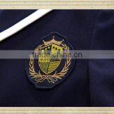 2016 Long-sleeve White Shirt ,navy Trouser,plaid Skirt Girl School Uniform thumbnail-6