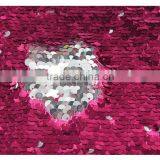 New Arrival Elegant Embroidery Shiny Reversible Sequin Upholstery Fabric Have Inventory thumbnail-3