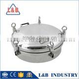 Size DN300-1000 Stainless Steel Sanitary Manway Door thumbnail-4
