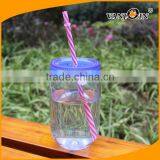 16OZ Plastic Jar With Snap Lid thumbnail-3