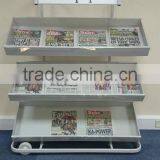Practical Customized Multi-tier Library Magazine/newspaper Display thumbnail-2