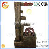 Trade Assurance Polyresin Crafts Water Fountain With Wooden Effective thumbnail-1