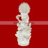 Small Marble Kwan-yin Statue Craft thumbnail-1