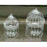 POWERLON Elegant Wedding Ornaments Metal Bird Cage for Card Using thumbnail-2