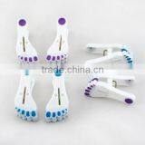 12PCS Plastic Foot Sharp Mini Clothespin thumbnail-4