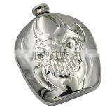 Stainless Steel Hip Flasks Laser Welding Mirror Demon Wine Bottle 6 oz thumbnail-4