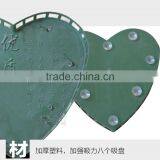 Heart Shape Green Wedding Car Decoration Wet Floral Foam thumbnail-2
