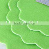 3pc Round Felt Cloth Placemat Printed Coaster thumbnail-5