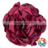 Handmade Posh Big Fabric Flowers for Dresses,hair Headband thumbnail-3