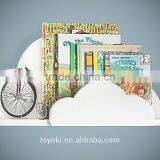 Cloud Shape Wooden Shelf Mounted Floating Block Modern Wall Shelf thumbnail-3