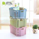 Plastic Basket for Storage, Household 3 Sizes Plastic Baskets thumbnail-4