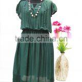 Wholesale Woman Dress, Free Size Dress Made of 100% Natural Silk, Evening Dress Made in Vietnam thumbnail-2