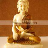 Asia Fengshui Indoor Zen Garden Metal Crafts Bronze Budha Statue for Sale thumbnail-6