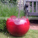 Moderne Garden Statue Yard Polished Stainless Steel Cherry Sculpture thumbnail-4