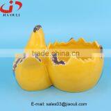 EASTER Decoration Outdoor Animal Flower Planter, Chicken Planter thumbnail-3