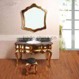 European New Style Bathroom Vanities, Classical Quality Mirror Cabinet,Vintage Bathroom Vanity,Bathroom Furniture(BF08-4077) thumbnail-1