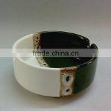 Ceramic White Round Promotion Cigar Ashtray thumbnail-2