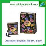 Custom Gift Cardboard Packing Fashion Kraft Paper Bags Promotional Carrier Candy Chocolate Bag thumbnail-4