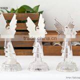 LED Acrylic Christmas Angel With Instrument Figurines thumbnail-3