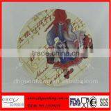 Full Decal 8 Inch Plate of Fruit