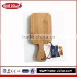 China Supplier Bamboo Wood Cutting Board With Handle thumbnail-3