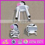 2015 Головной стол и стул для детей, Детский деревянный стол и стулья в дизайне животных, Деревянные игрушки - стол и стулья на Рождество W08G140 thumbnail-4