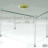 Designs Tempered Glass Dining Table, High Quality Dining Room Table