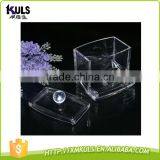 Cotton Swabs Storage Box Transparent PMMA Home Storage Box thumbnail-3