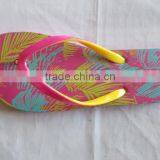 Colorful Printed Flip Flop Sandals thumbnail-1
