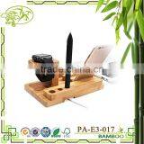 Aonong Bamboo Watch Stand & Cell Phone Charging Station Bamboo Holder thumbnail-2