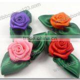 Fashion New Decorative Garments Handmade Flowers/pure Handmade Ribbon Flowers for Bra thumbnail-1
