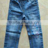 2012 Fashion Children Stylist Girls Denim Jeans thumbnail-1