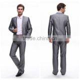 Silver Latest Design Coat Pant Men Suit thumbnail-1