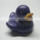 8cm Promotional Purple Plastic Duck , Floating Purple Vinyl Duck, Purple Duck Bath Toy thumbnail-2