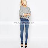 Skinny Tight Custom Design Hot Sale Jeans for Women Denim thumbnail-1