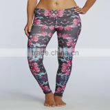 High Waist Slim Fitness Design Women Yoga Leggings Pants thumbnail-1
