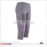 Womens Fitness Wear Custom Logo Anti-static Yoga Capri Pants thumbnail-4