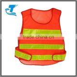 Red High Reflectitive Mesh Safety Vest without pocket