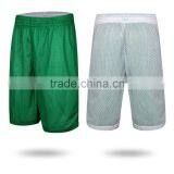 Cheap Men Mesh Blank Shorts Wholesale Double-Sides Wearing Ultra-light Breathable Basketball Shorts thumbnail-4