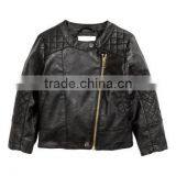 Hot Selling Winter Kids Leather Jacket for Girls With High Quality thumbnail-1