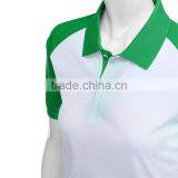 100 Polyester Women Slim Fit Bulk High Quality Sublimated Sport Polo Shirt thumbnail-5