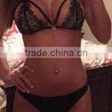 3960 Dingyang Sexy Transprent Lace Bikini Set thumbnail-3