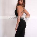 Runwaylover 028 2017 Ladies Deep V-Neck Sexy Backless Party Dress thumbnail-3