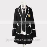 Juqian Wholesale Factory Price Blazer Suits Design School Uniform/Customized Western Style Blazer Nice High School Uniform thumbnail-1