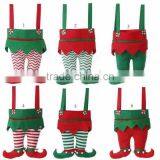 Personalized Blank Felt Christmas Elf Stocking thumbnail-6