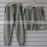 100% Cotton Men Jogging Pants With Side Waterproof Pockets and Logo Print thumbnail-6